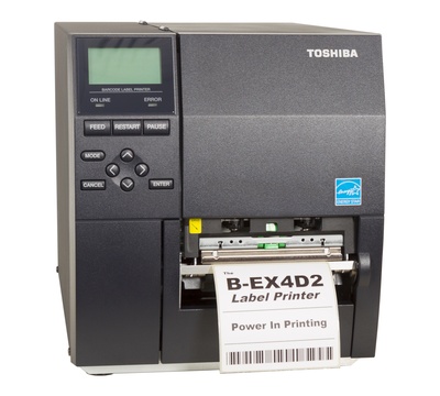 Imprimante industrielle d’étiquettes code-barres thermique direct Toshiba TEC B-EX4D2