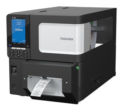 Imprimante industrielle d’étiquettes code-barres à transfert thermique Toshiba TEC BX430T