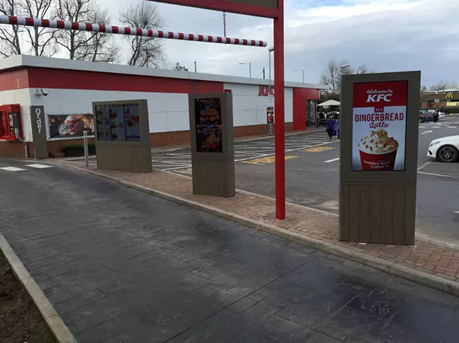 L'affichage numérique rend les éléments de menu L'affichage numérique rend les éléments de menu