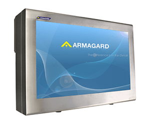 Armagard's armoire en 55" en acier inoxdable