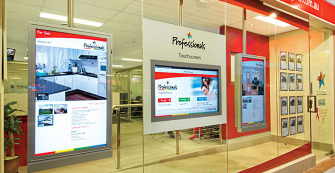 Digital Signage contraste Digital Signage contraste
