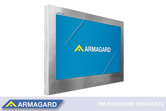 Coffret écran inox IP de chez Armagard