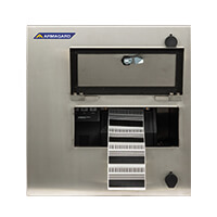 Armoire chauffée pour imprimante Zebra en acier inoxydable 316