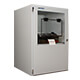 Armoire sur pied pour imprimante Zebra avec fenêtre d’étiquettes en polycarbonate