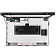 Caissons TV exterieur - vue de face ouvert