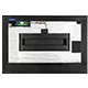 Caissons TV exterieur vue de face