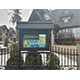 Caissons TV exterieur, installation extérieure Zakopane, Poland