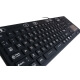 Vue du côté gauche du clavier hygiénique étanche