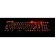 les touches du clavier robuste s’allument en rouge