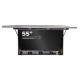 Ouvert avec Hisense 55E6NT, le boîtier écran inox full IP industriel orienté vers l’avant