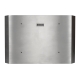 Boîtier écran inox full IP69K fermé, vue arrière