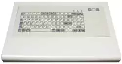 Clavier en acier avec une souris intégrée touch pad