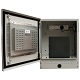 PC industriel tactile compact avec la porte ouverte | PENC-350