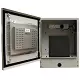  PC industriel tactile compact avec la porte ouverte | PENC-350