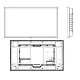 Samsung OH55F Screen mount schematic