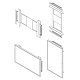 Samsung OH55F screen mount schematic right view