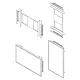 Samsung OH55F screen mount schematic right view