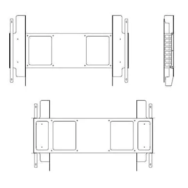 Samsung OH46F & support mural OH55F
