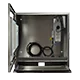 > Ecran tactile 22 IP65 - vue de face, ouvert