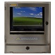  Armoire informatique ferme inox - Armorie PC de face avec écran SENC-800