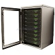 Armoire rack informatique — Capacité totale de 18U