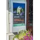 A single Outdoor Digital menu boards insitu at Go screen cinema